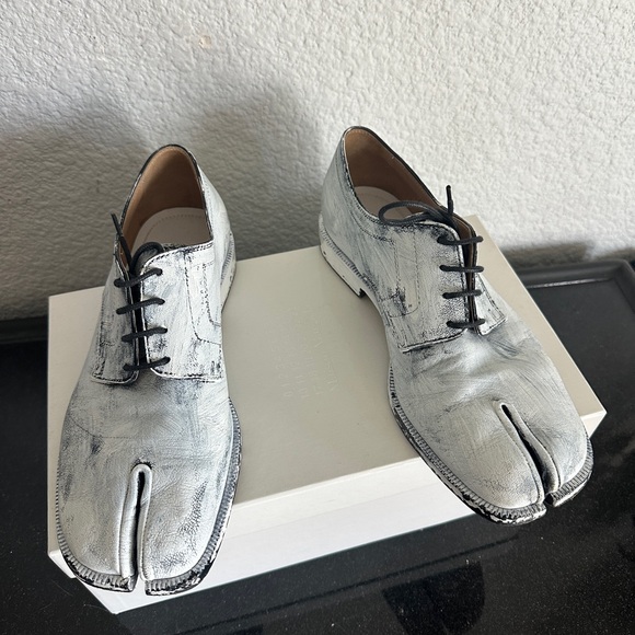 Maison Margiela's Tabi Bianchetto brogues size 39 made in Italy, in original box - Picture 9 of 12